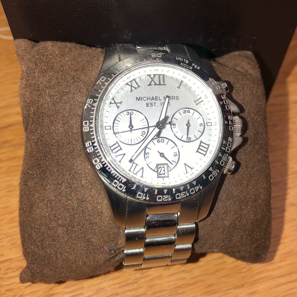 Michael Kors Watch, Women’s Bracelet MK5454 Silver